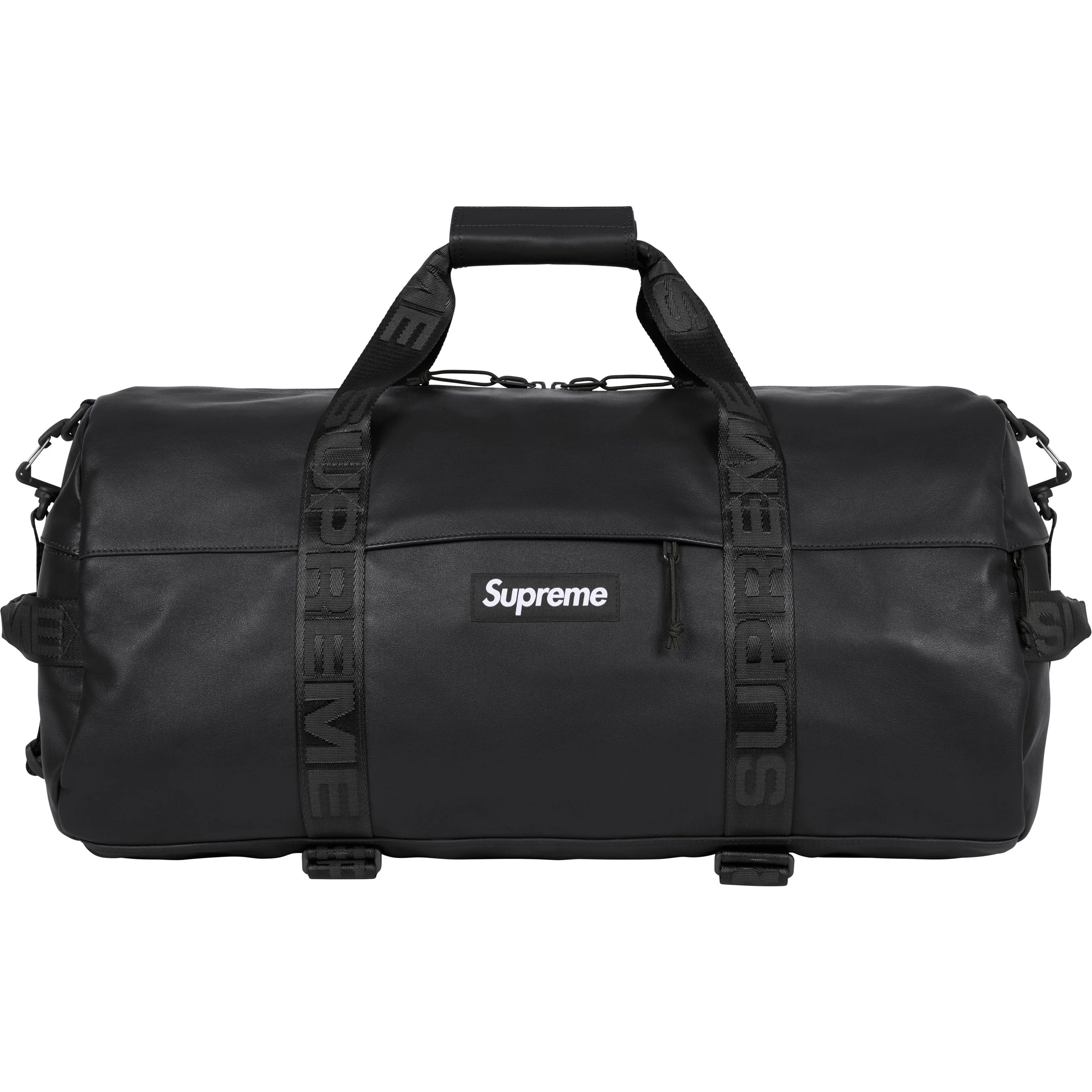 Leather Duffle Bag view 6